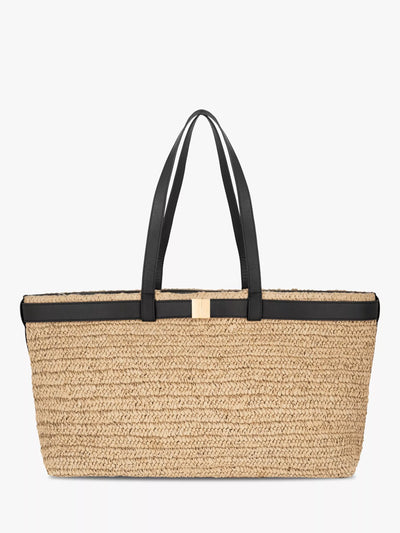 John Lewis Apatchy London Esme Straw Tote Handbag- Buy online at McGrocer