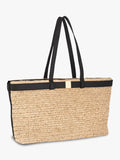 Apatchy London Esme straw handbag tote, imported from the UK
