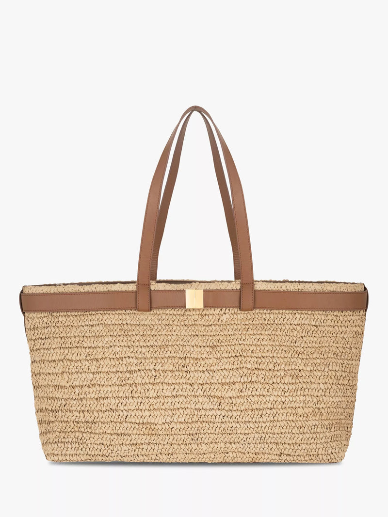 Apatchy London Esme Straw Tote Handbag