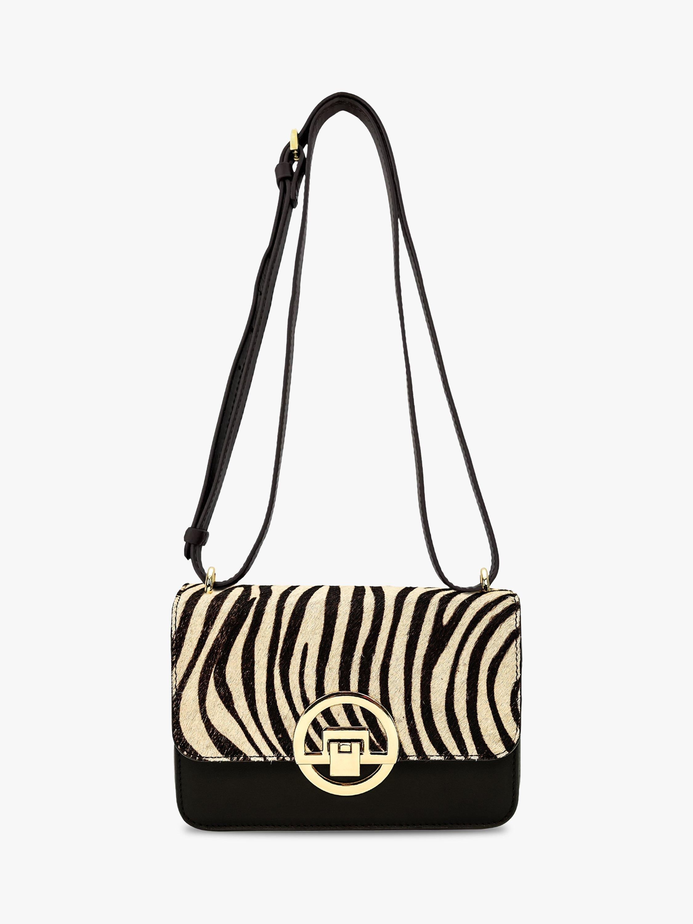 Apatchy London Tilly crossbody bag brown leather - British product