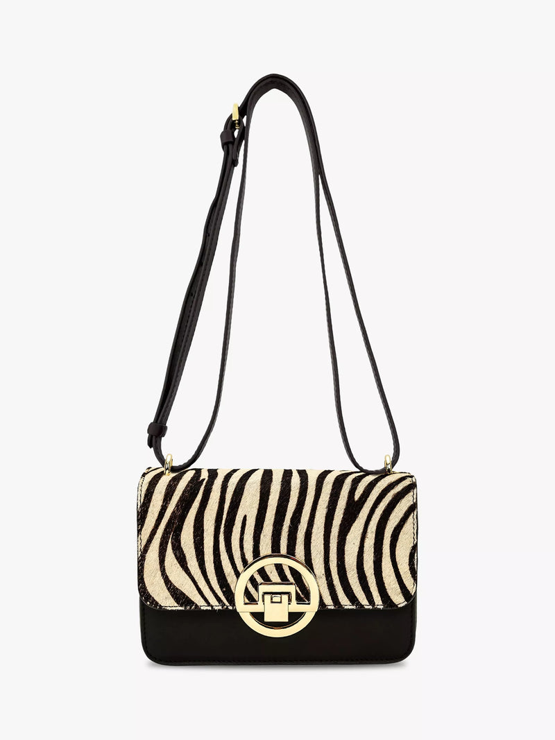 Apatchy London Tilly crossbody bag brown leather - British product