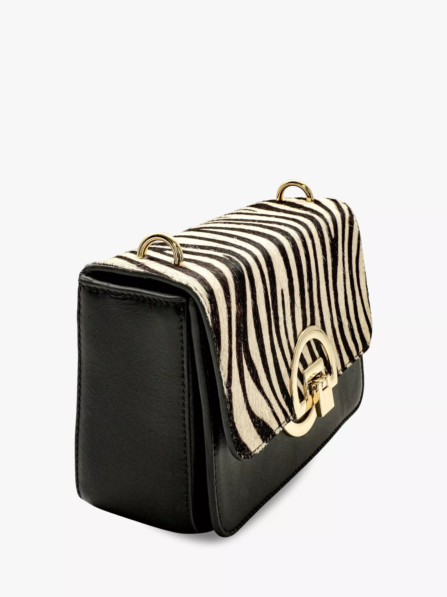 Apatchy London Tilly crossbody bag brown leather - British product