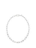 Monica Vinader Sterling Silver Link Chain Necklace