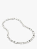 Monica Vinader sterling silver link chain necklace size 46.9cm (British brand)