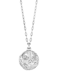 Dower & Hall Forget-Me-Not Locket Necklace