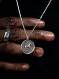 Dower & Hall Fire Horse pendant in sterling silver, UK version