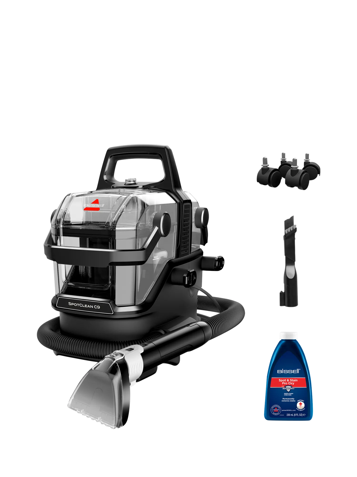 BISSELL SpotClean SmartMix C9 carpet cleaner black - British product