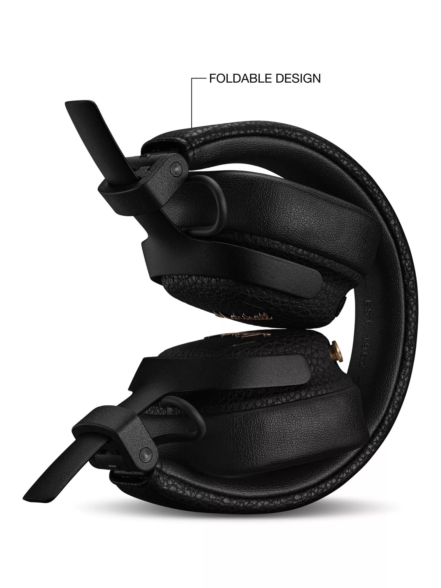 Marshall Milton ANC on-ear wireless headphones Black, UK version
