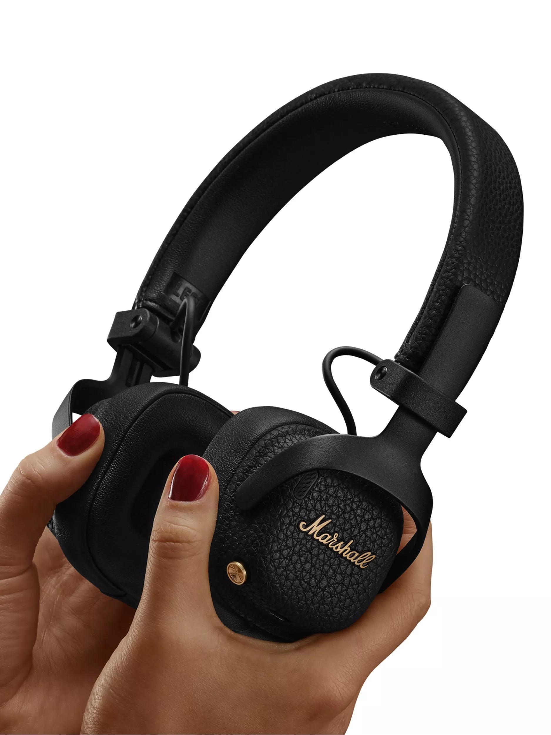 Marshall Milton ANC on-ear wireless headphones Black, UK version