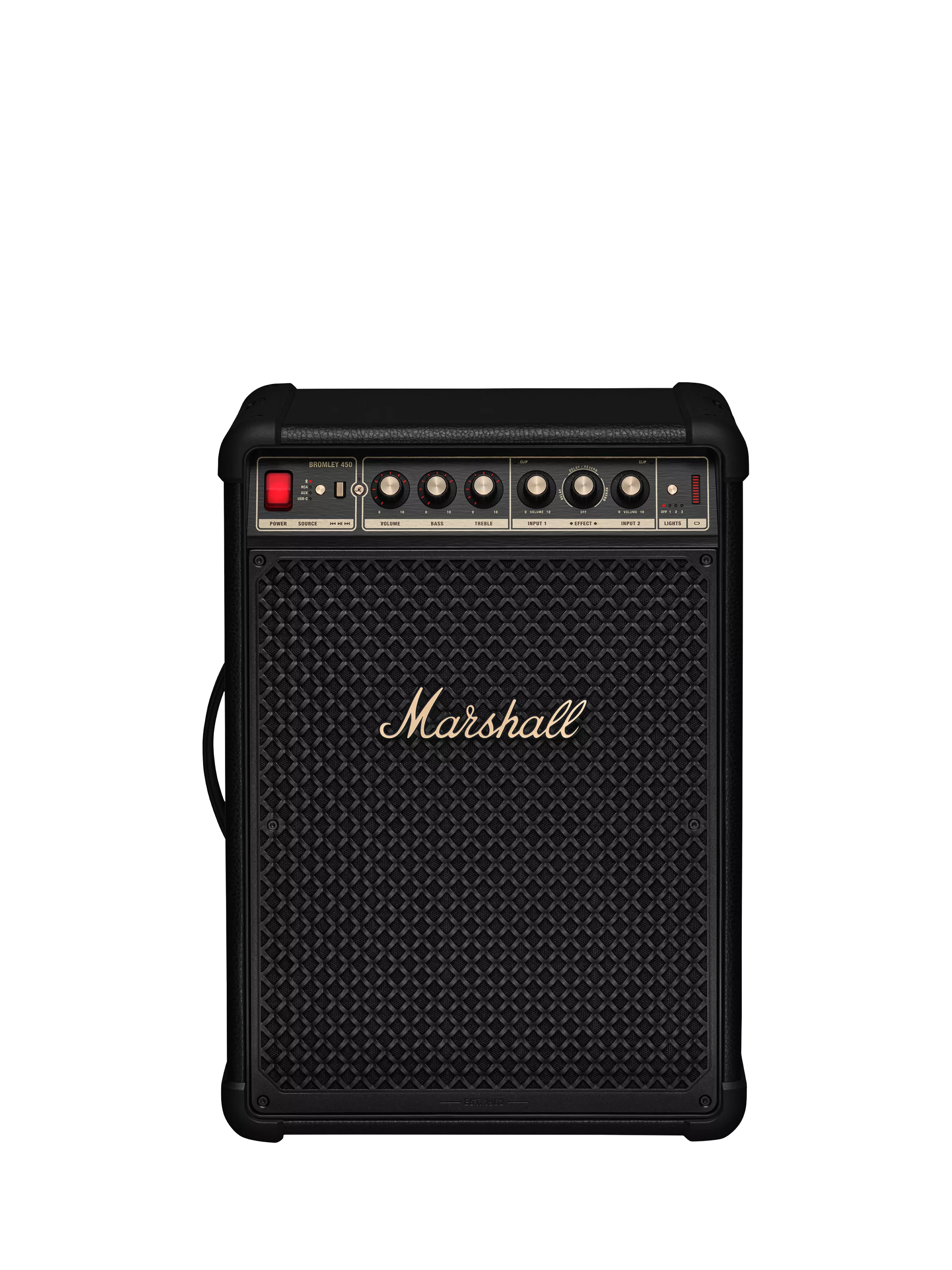Marshall Bromley 450 Bluetooth party speaker with lights, UK version