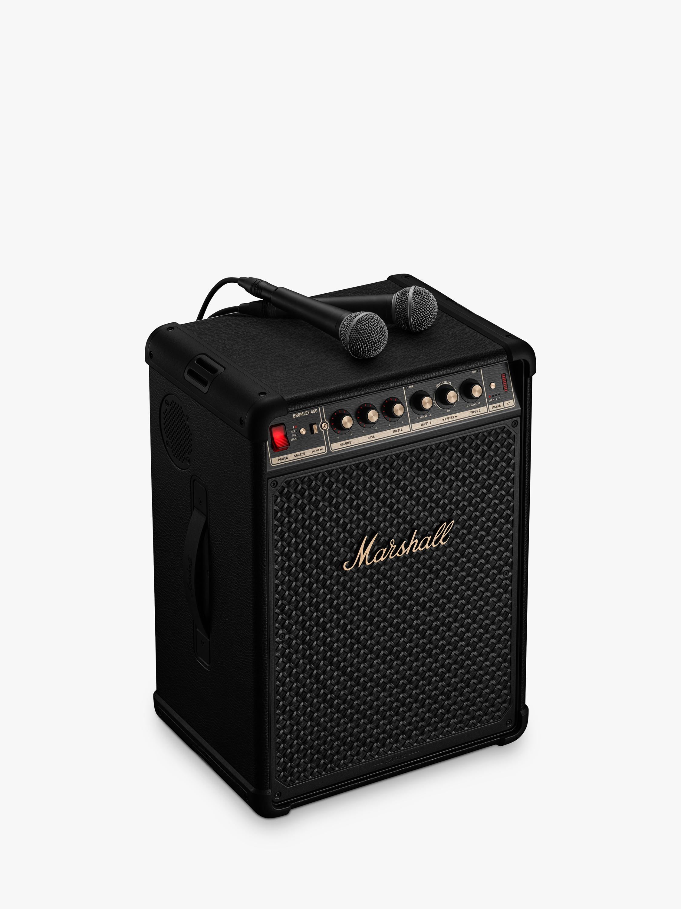 Marshall Bromley 450 Bluetooth party speaker with lights, UK version
