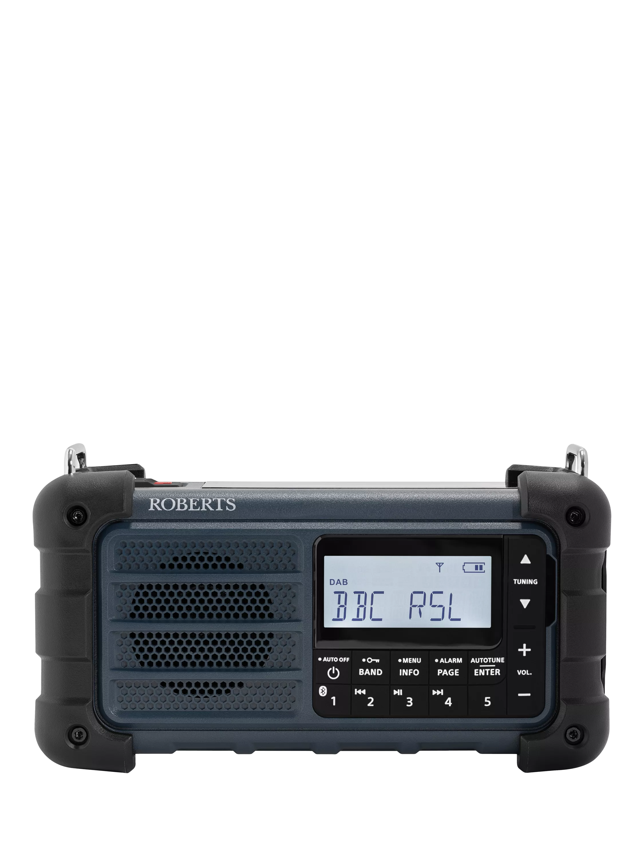 Roberts SolarDAB 99 DAB+/FM Bluetooth solar radio (British brand)