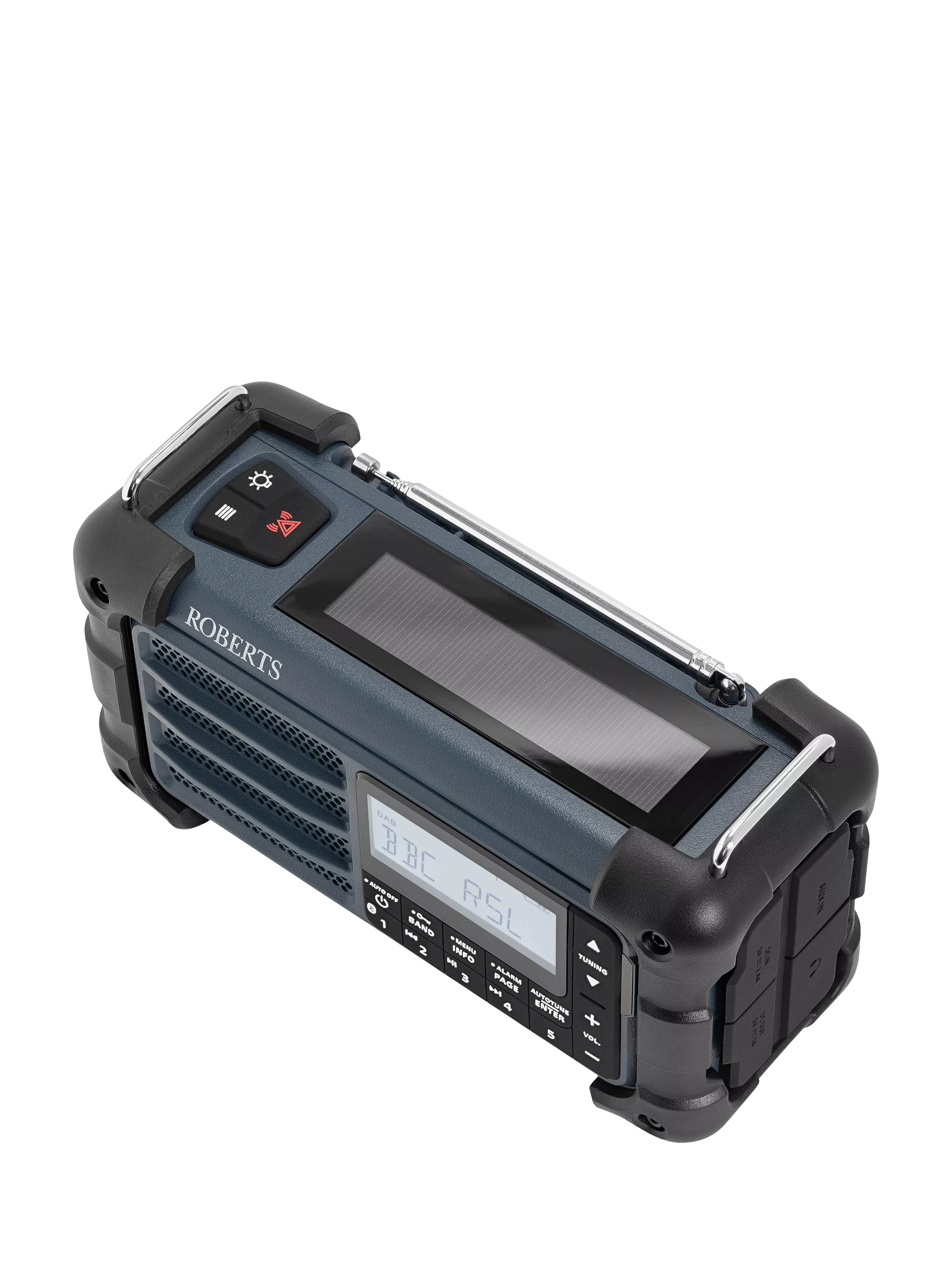 Roberts SolarDAB 99 DAB+/FM Bluetooth solar radio (British brand)