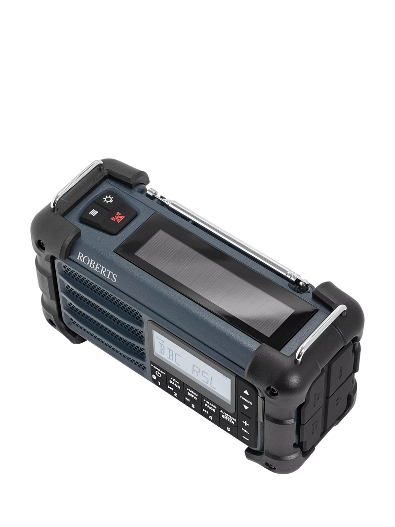 Roberts SolarDAB 99 DAB+/FM Bluetooth solar radio (British brand)