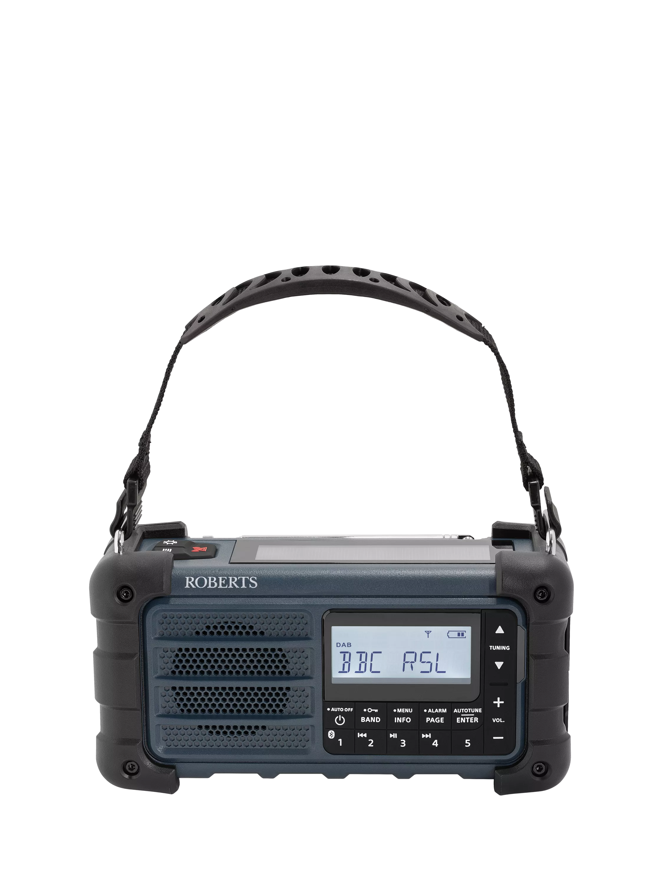 Roberts SolarDAB 99 DAB+/FM Bluetooth solar radio (British brand)