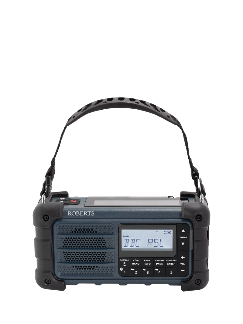 Roberts SolarDAB 99 DAB+/FM Bluetooth solar radio (British brand)