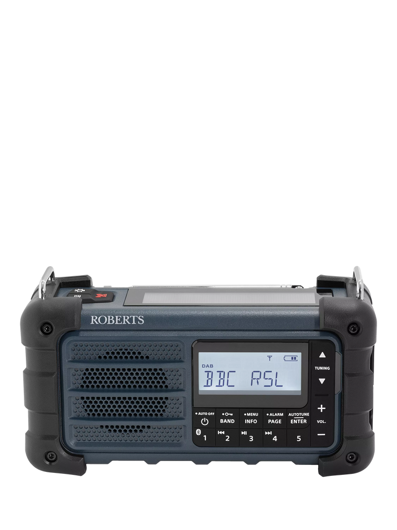 Roberts SolarDAB 99 DAB+/FM Bluetooth solar radio (British brand)