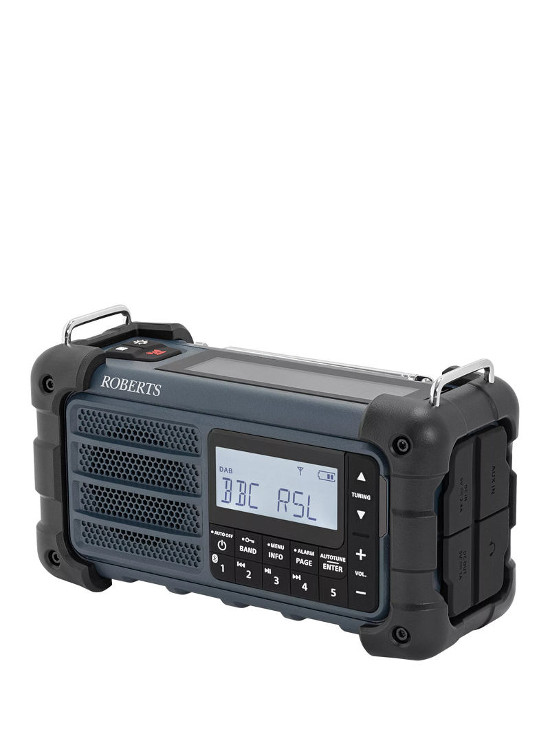 Roberts SolarDAB 99 DAB+/FM Bluetooth solar radio (British brand)