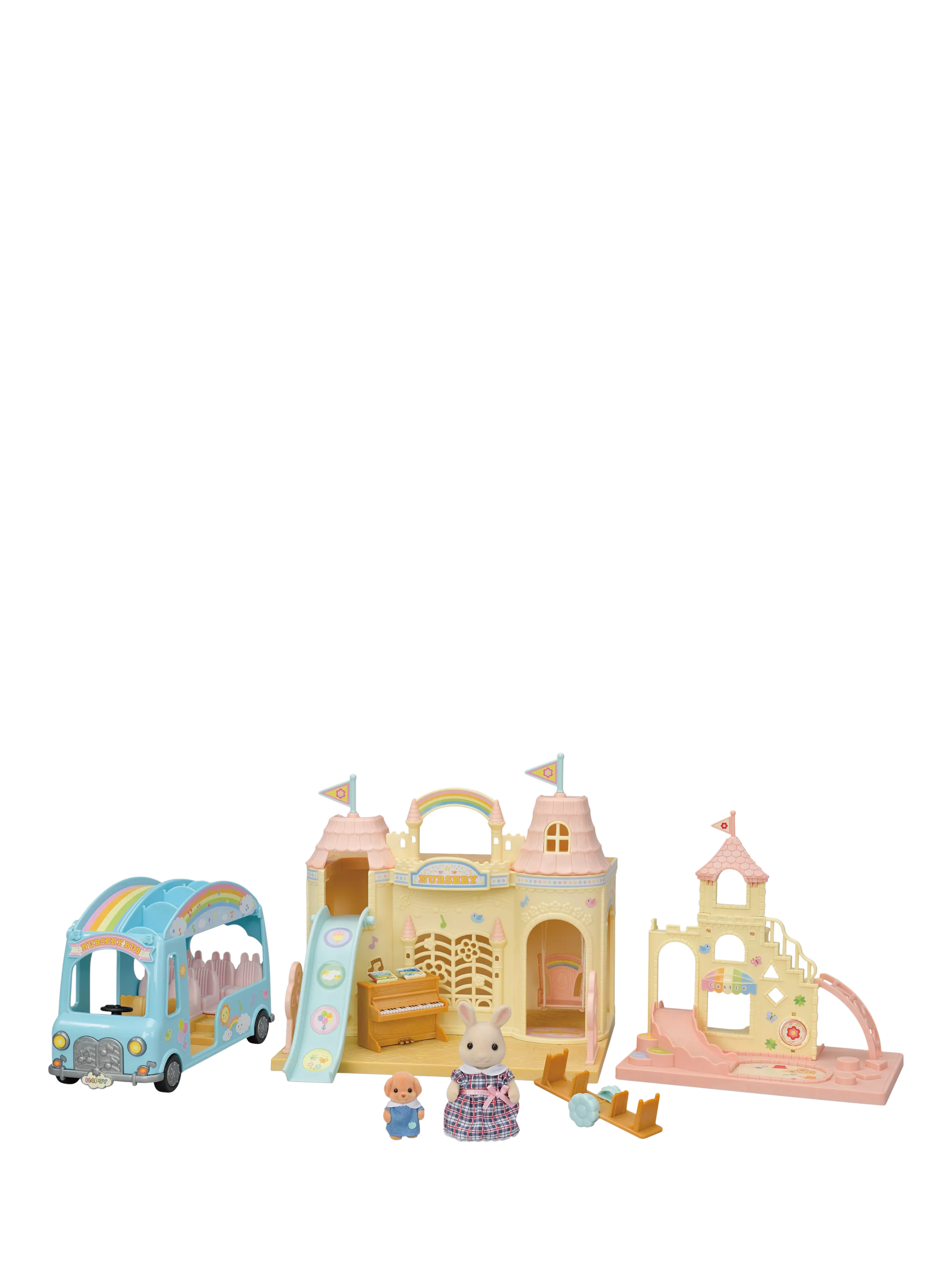 Sylvanian Families baby castle nursery gift set, imported from the UK
