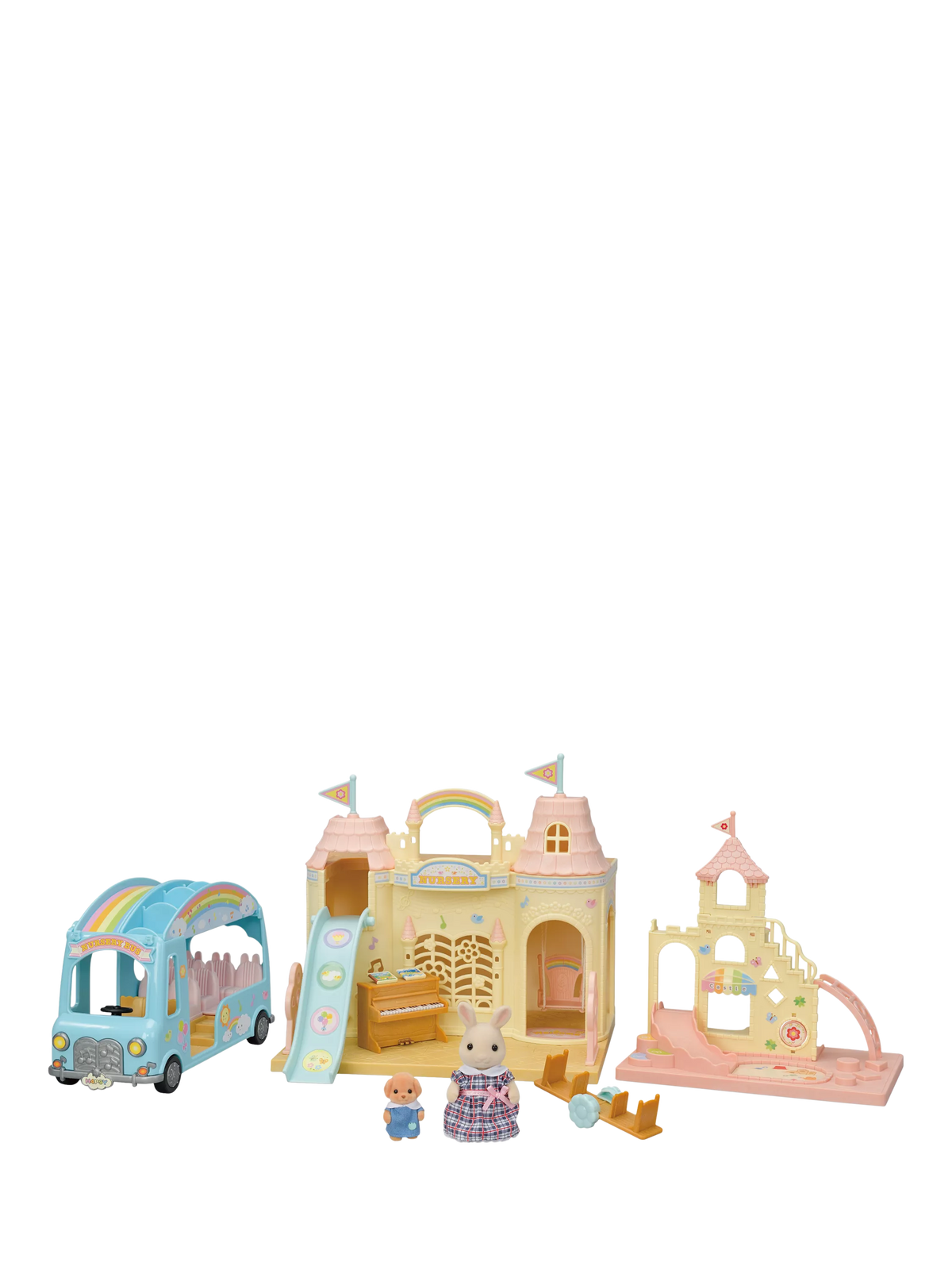 Sylvanian Families baby castle nursery gift set, imported from the UK