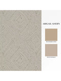 Abigail Ahern Artisan Weave wallpaper cream - British product