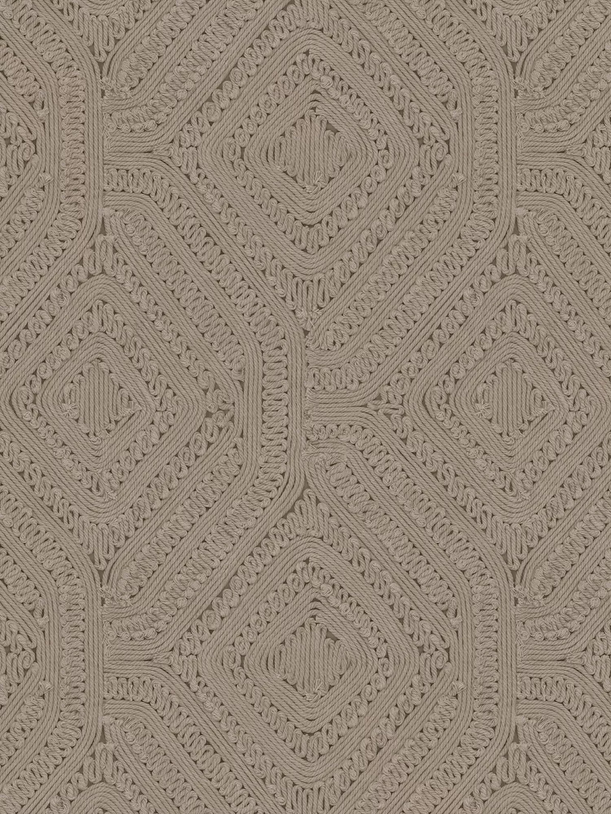 Abigail Ahern Artisan Weave Wallpaper Fawn, imported from the UK