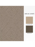 Abigail Ahern Artisan Weave Wallpaper Fawn, imported from the UK
