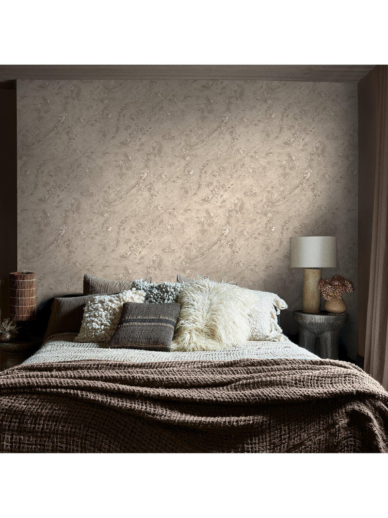 Abigail Ahern Boheme Marble wallpaper, imported from the UK