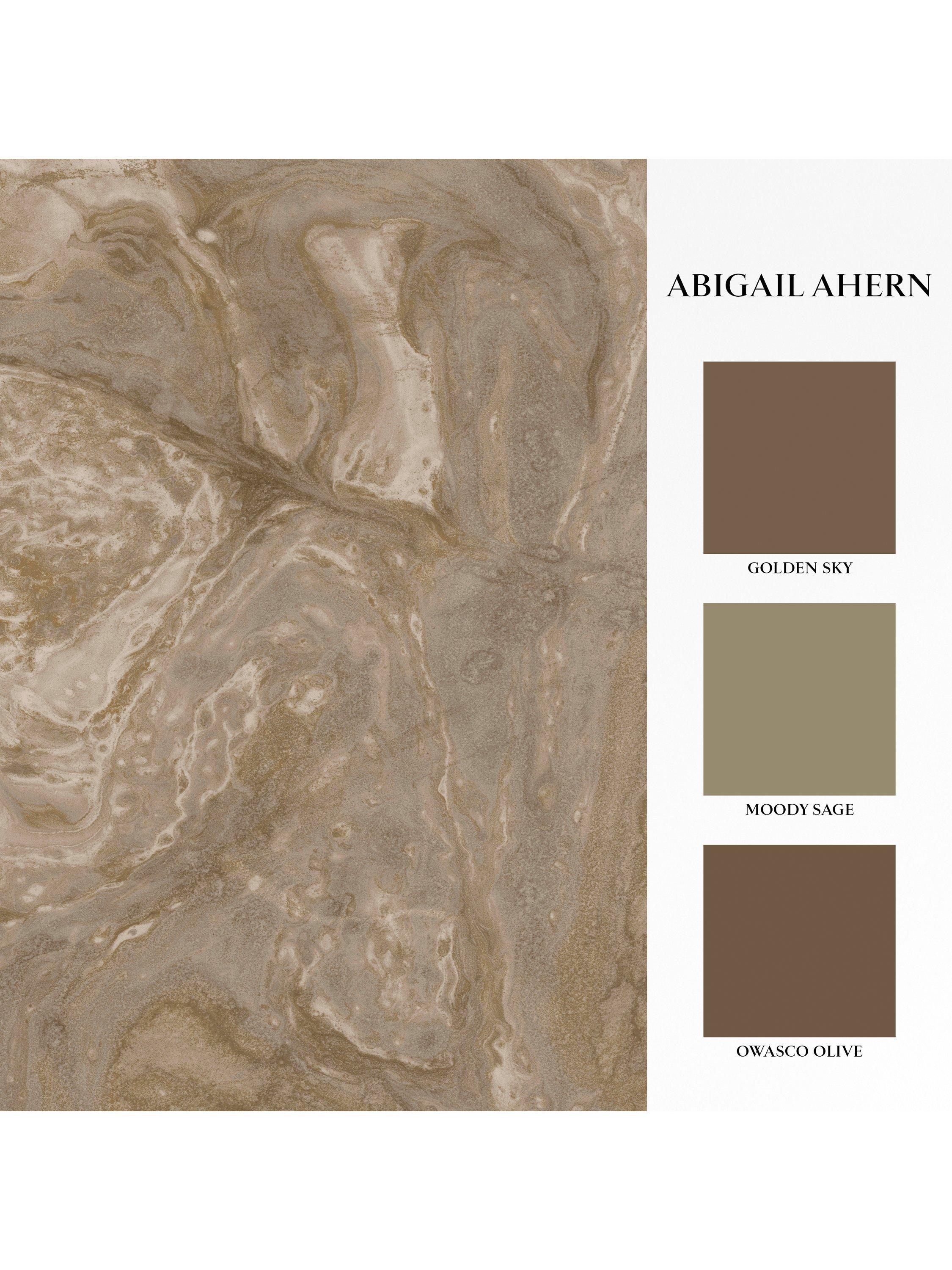 Abigail Ahern Ethereal Marble wallpaper mural (British brand)