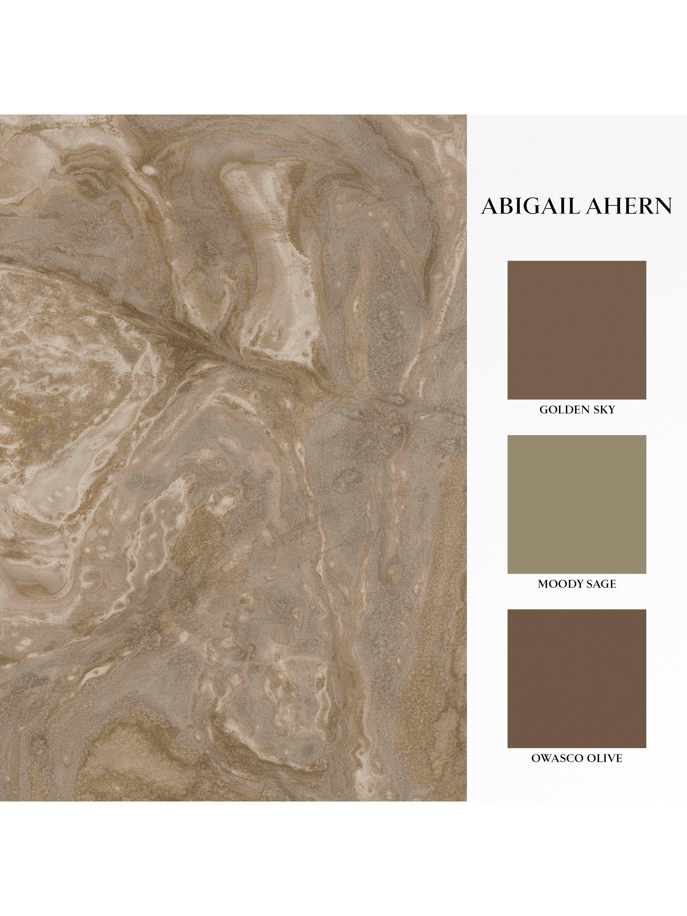 Abigail Ahern Ethereal Marble wallpaper mural (British brand)