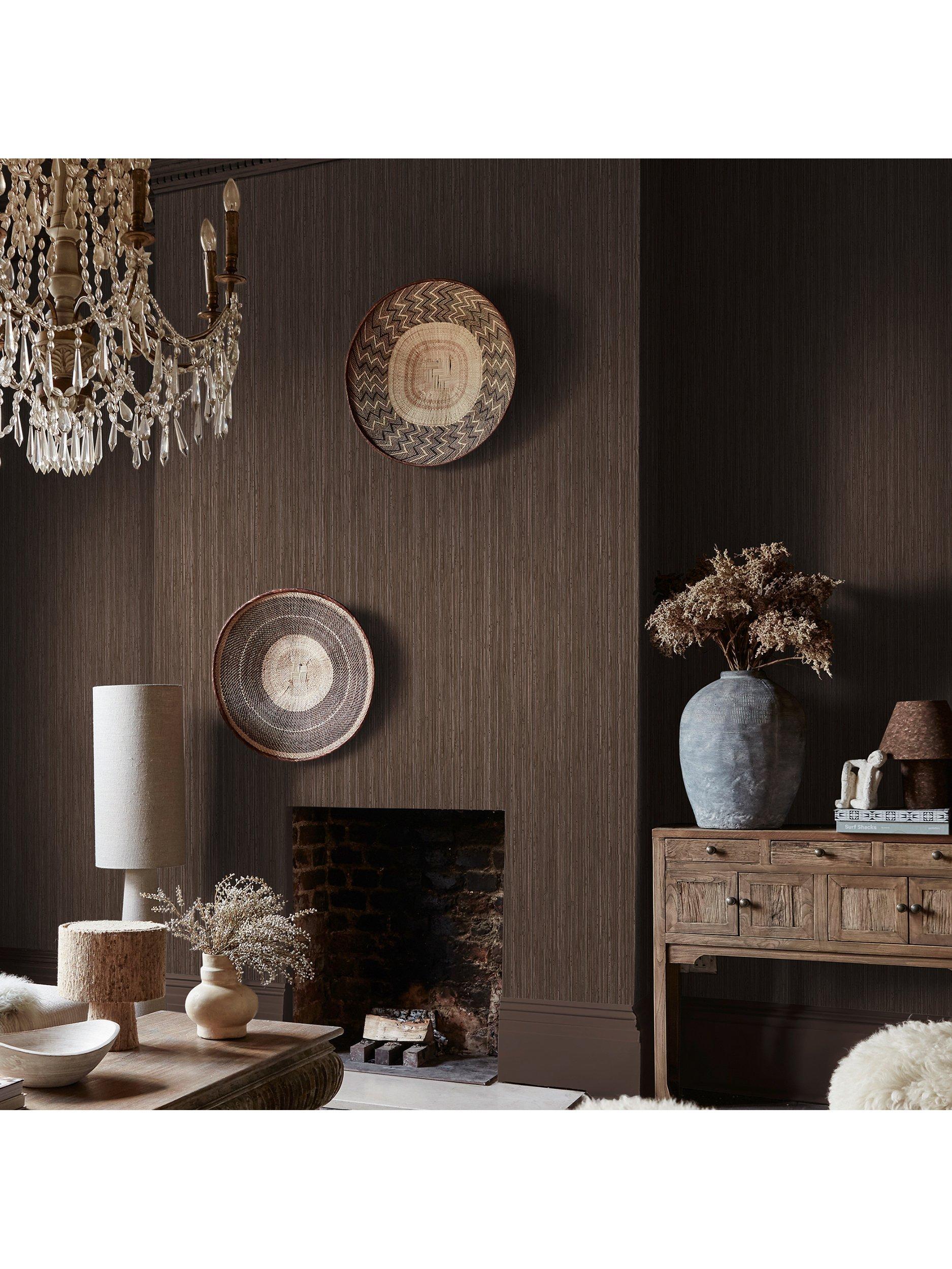 Abigail Ahern Fibre Stripe wallpaper, UK version