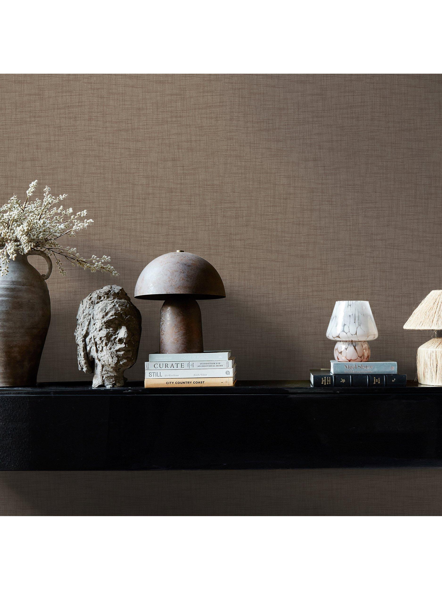 Abigail Ahern Weathered Linen Wallpaper (British brand)