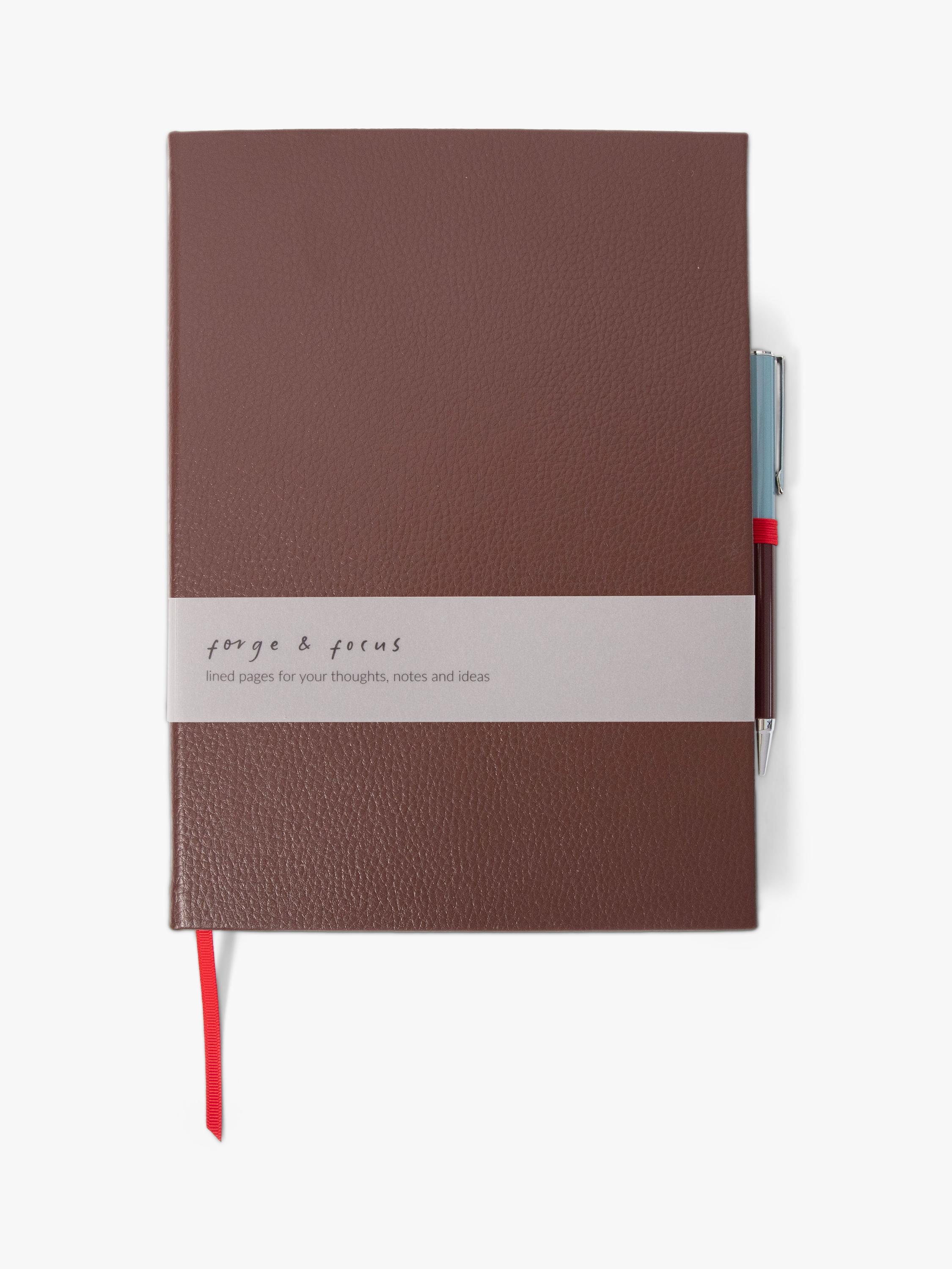 Caroline Gardner notebook and pen set wine, imported from the UK
