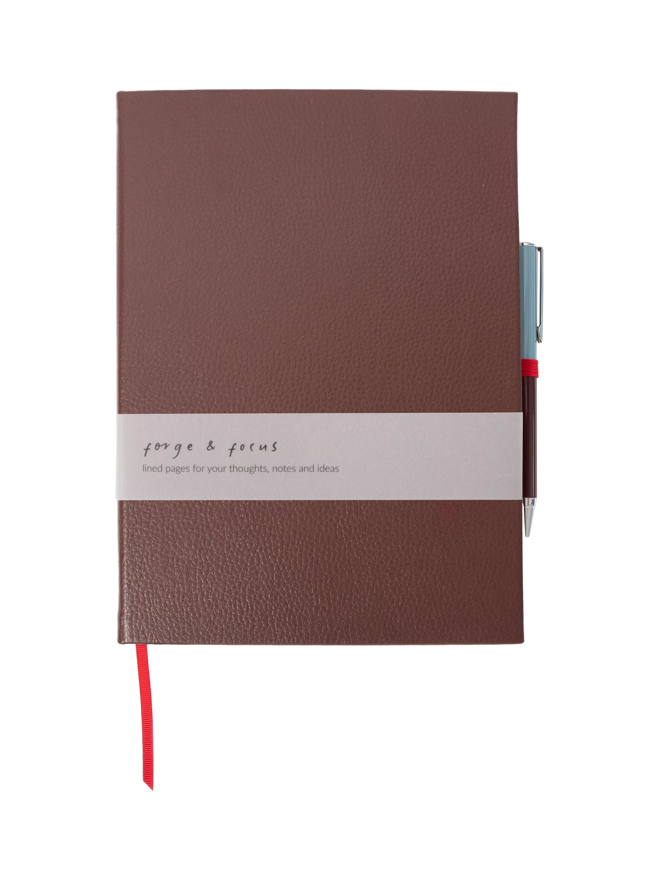 Caroline Gardner notebook and pen set wine, imported from the UK