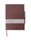 Caroline Gardner notebook and pen set wine, imported from the UK