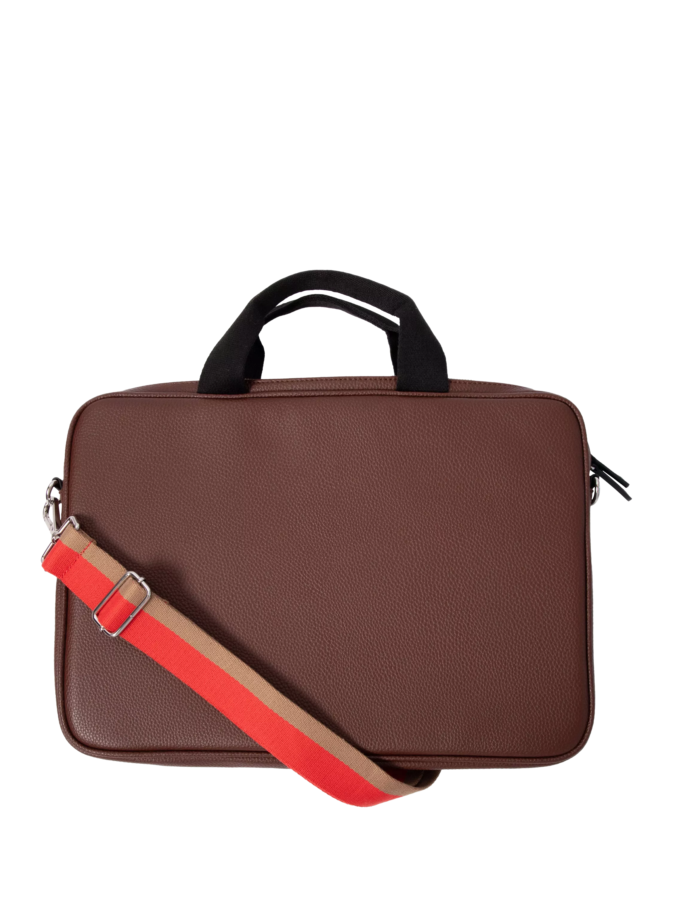Caroline Gardner laptop bag in wine - British brand
