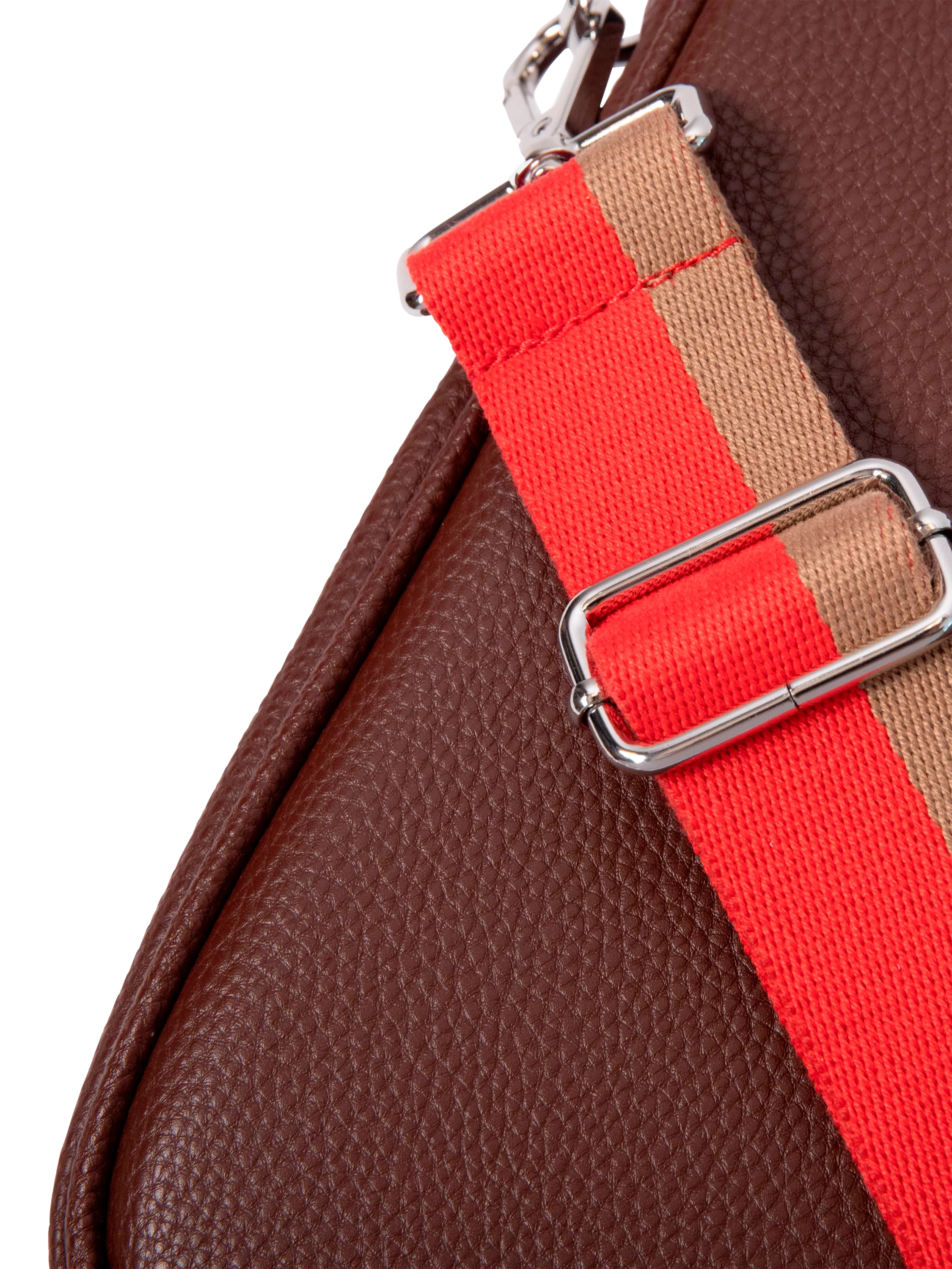 Caroline Gardner laptop bag in wine - British brand