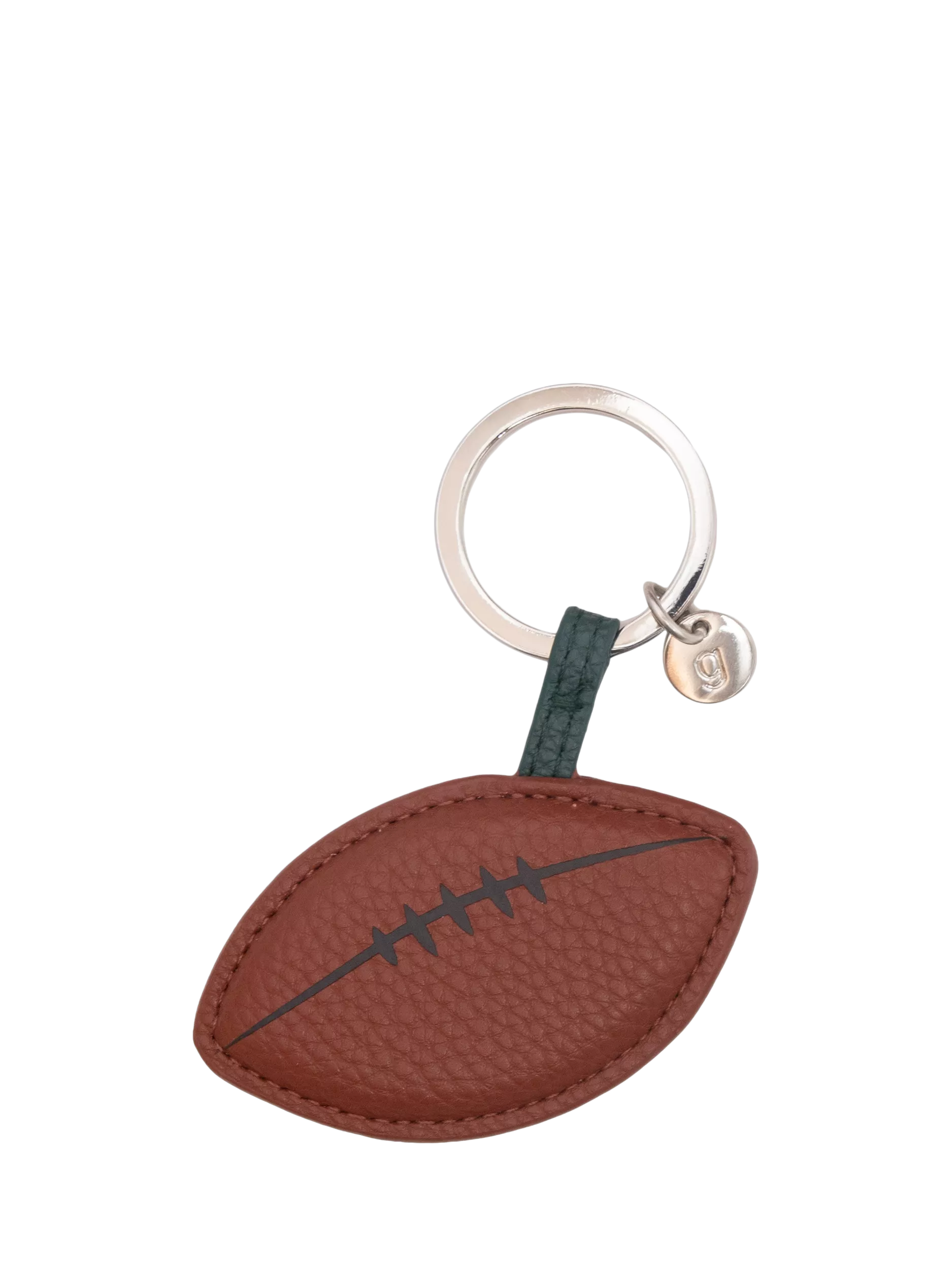 Caroline Gardner rugby ball keyring multi - British product