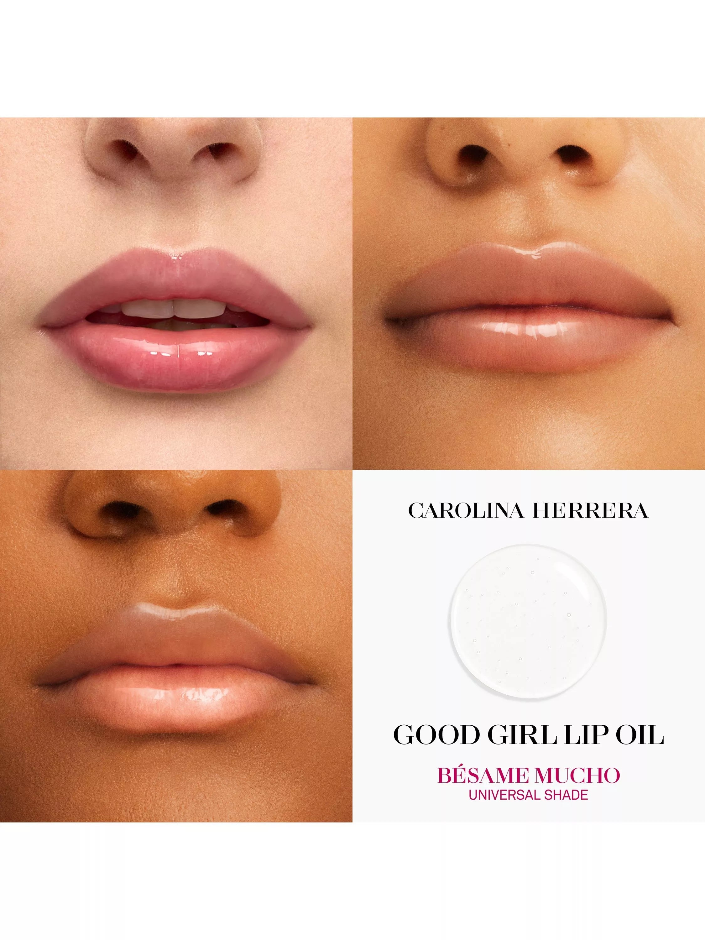 Carolina Herrera lip oil Bésame Mucho 6ml, UK version