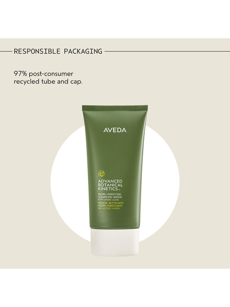 Aveda micro-purifying cleansing mousse 150ml, UK version