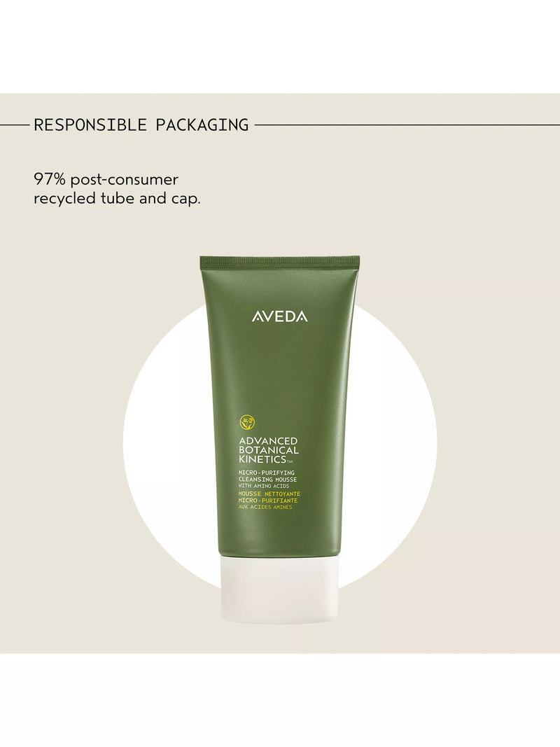 Aveda micro-purifying cleansing mousse 150ml, UK version