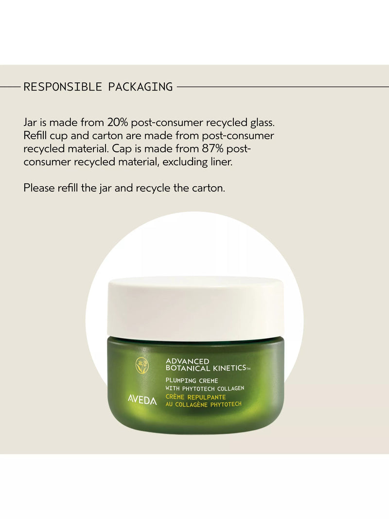 Aveda Plumping Crème Refill 50ml, imported from the UK