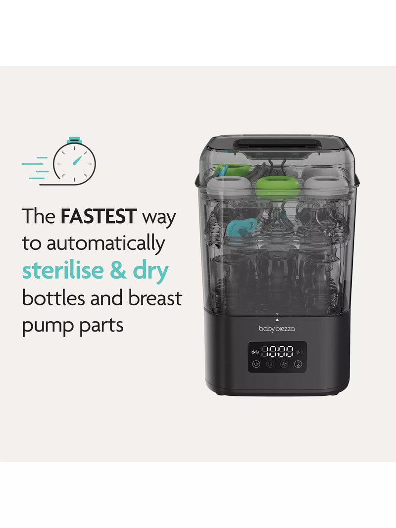 Baby Brezza SuperQuick steriliser dryer Black - British product