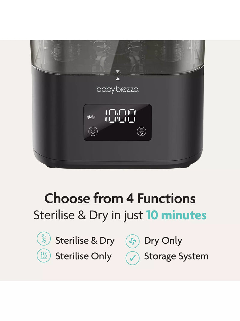Baby Brezza SuperQuick steriliser dryer Black - British product