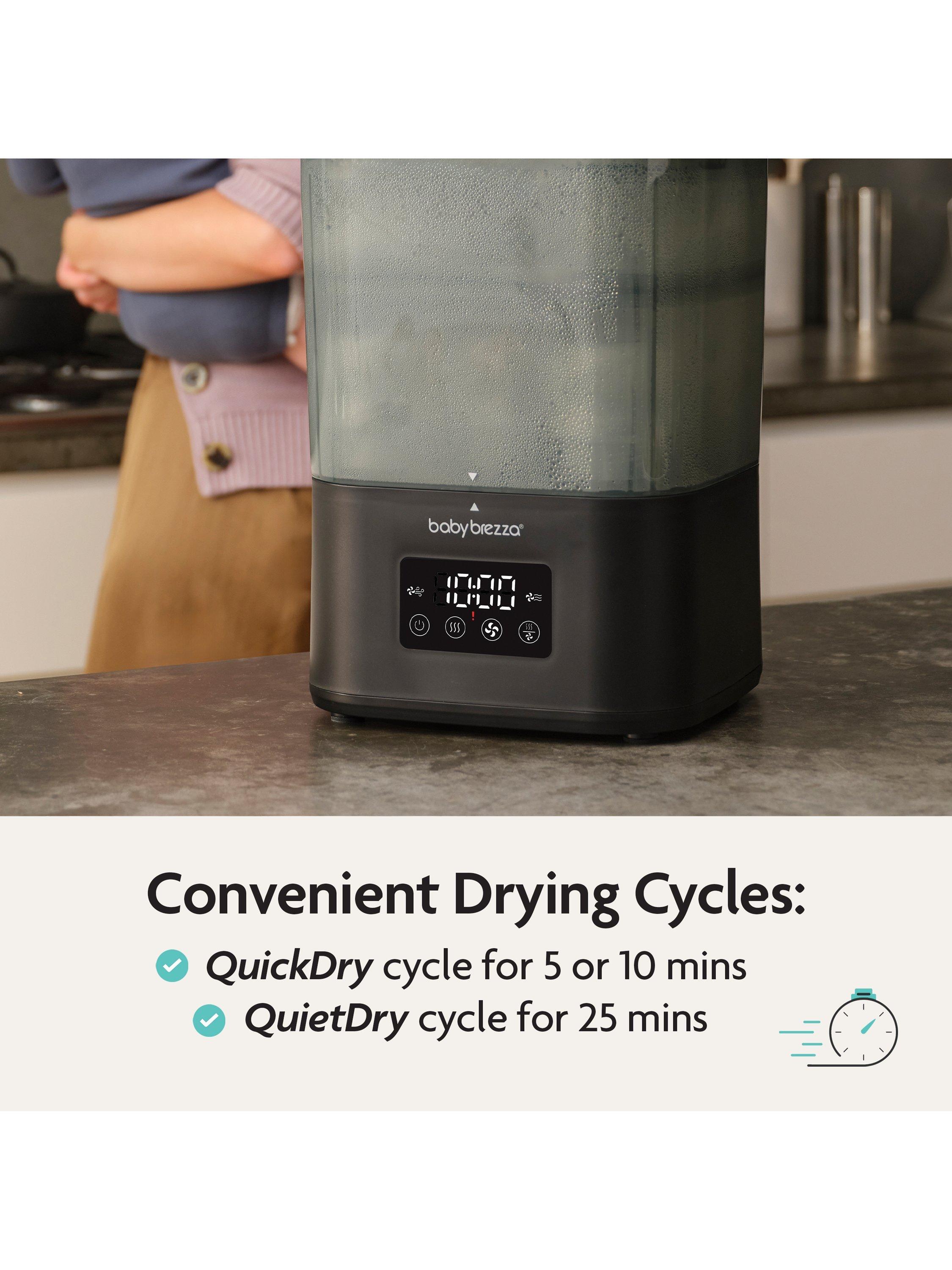 Baby Brezza SuperQuick steriliser dryer Black - British product