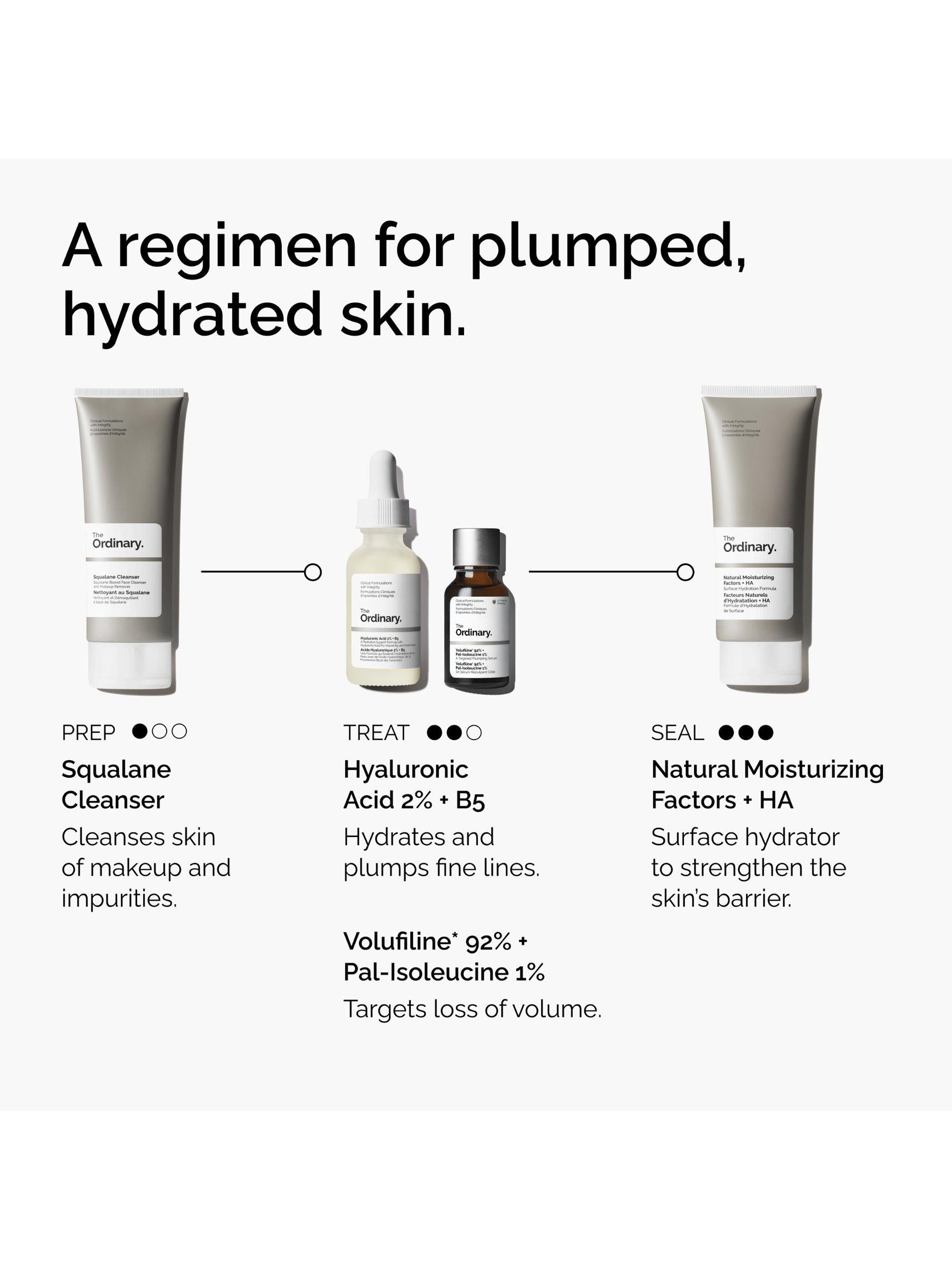 The Ordinary Volufiline targeted plumping serum 15ml (British brand)