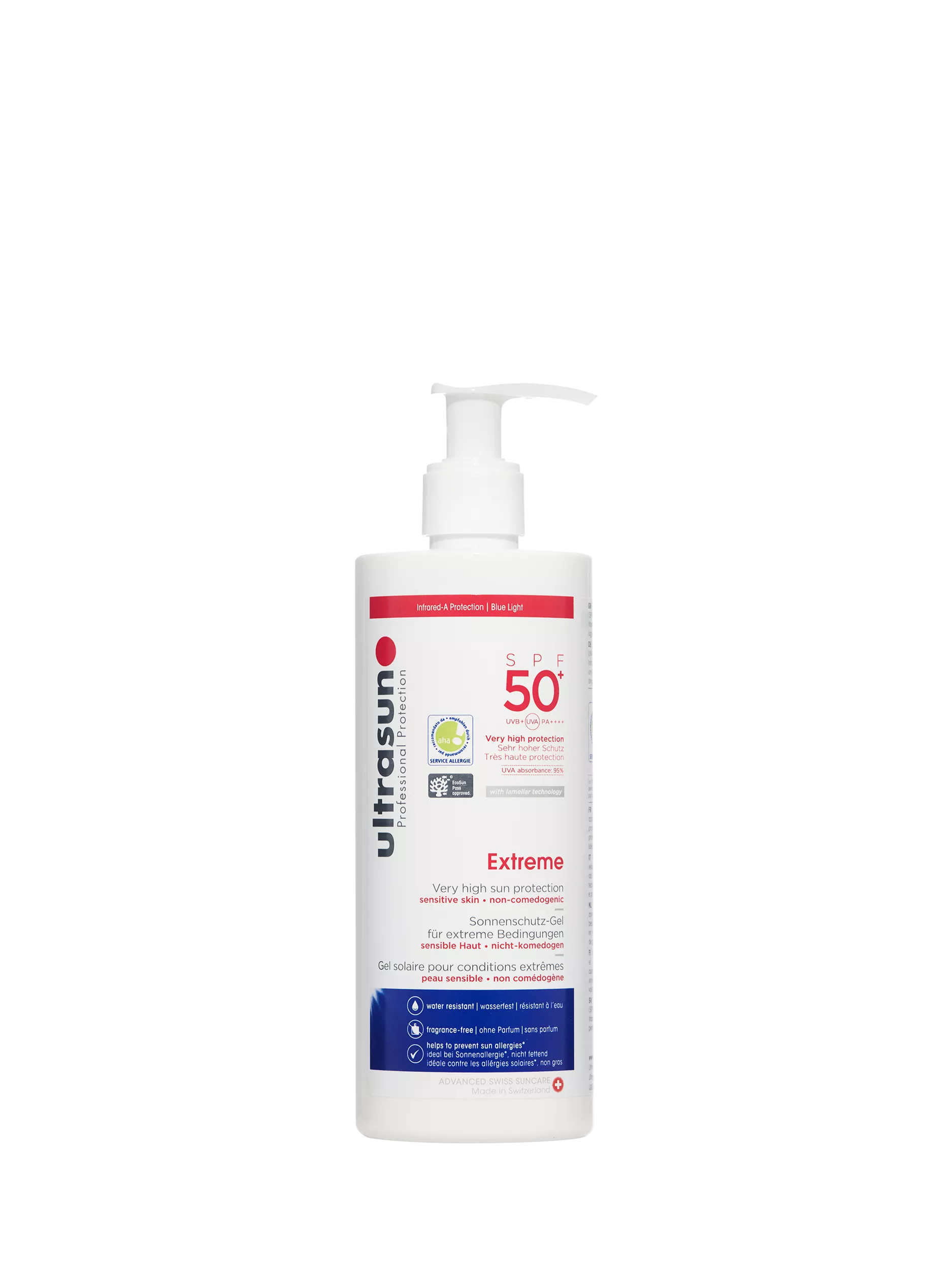 Ultrasun Extreme SPF50+ sun cream 400ml (British brand)