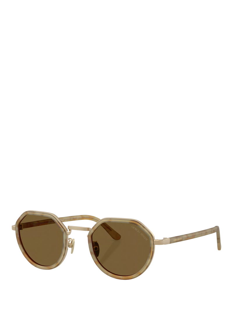 Giorgio Armani AR6181 Unisex Round Sunglasses