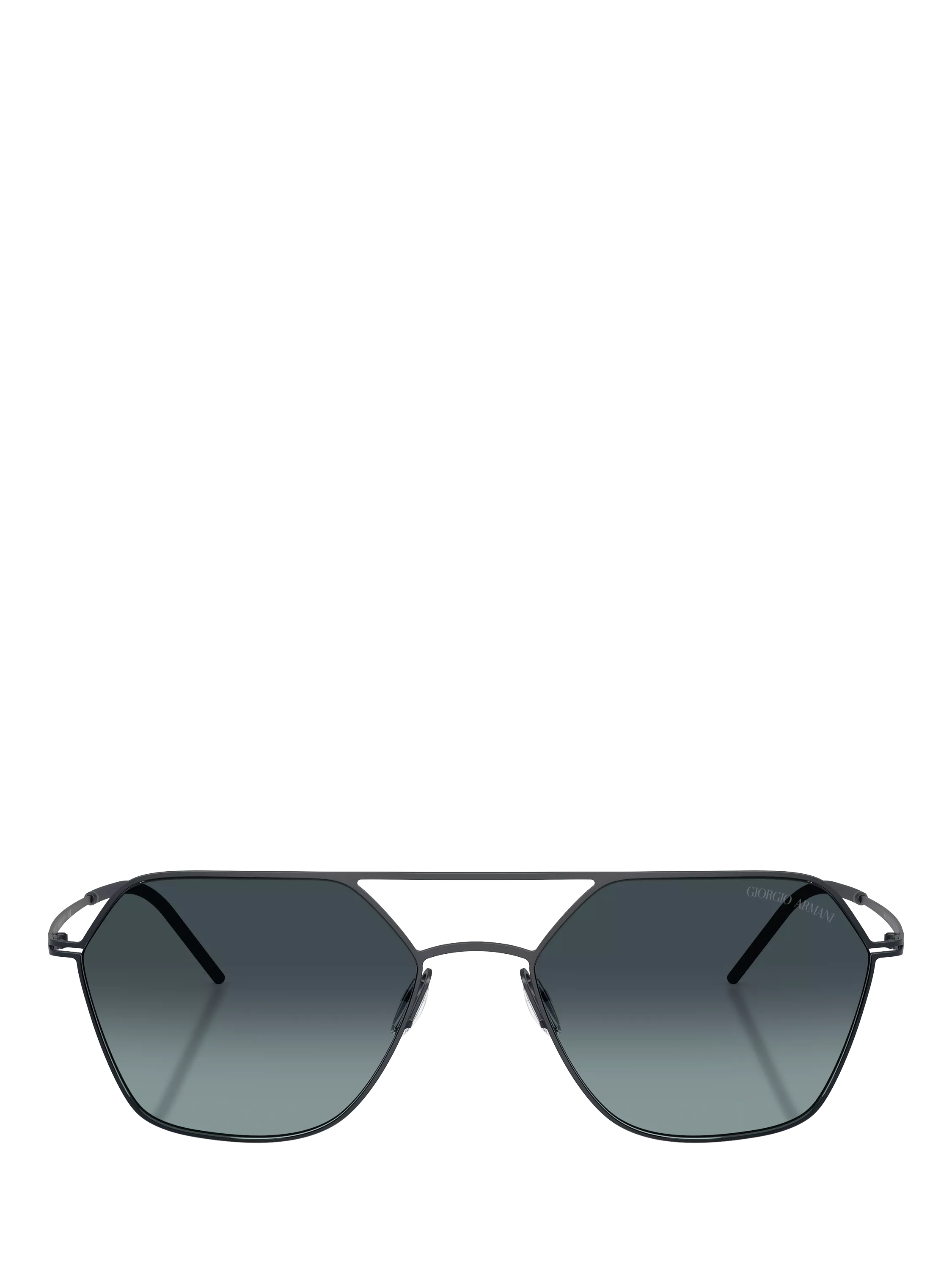 Giorgio Armani square sunglasses matte blue gradient (British brand)