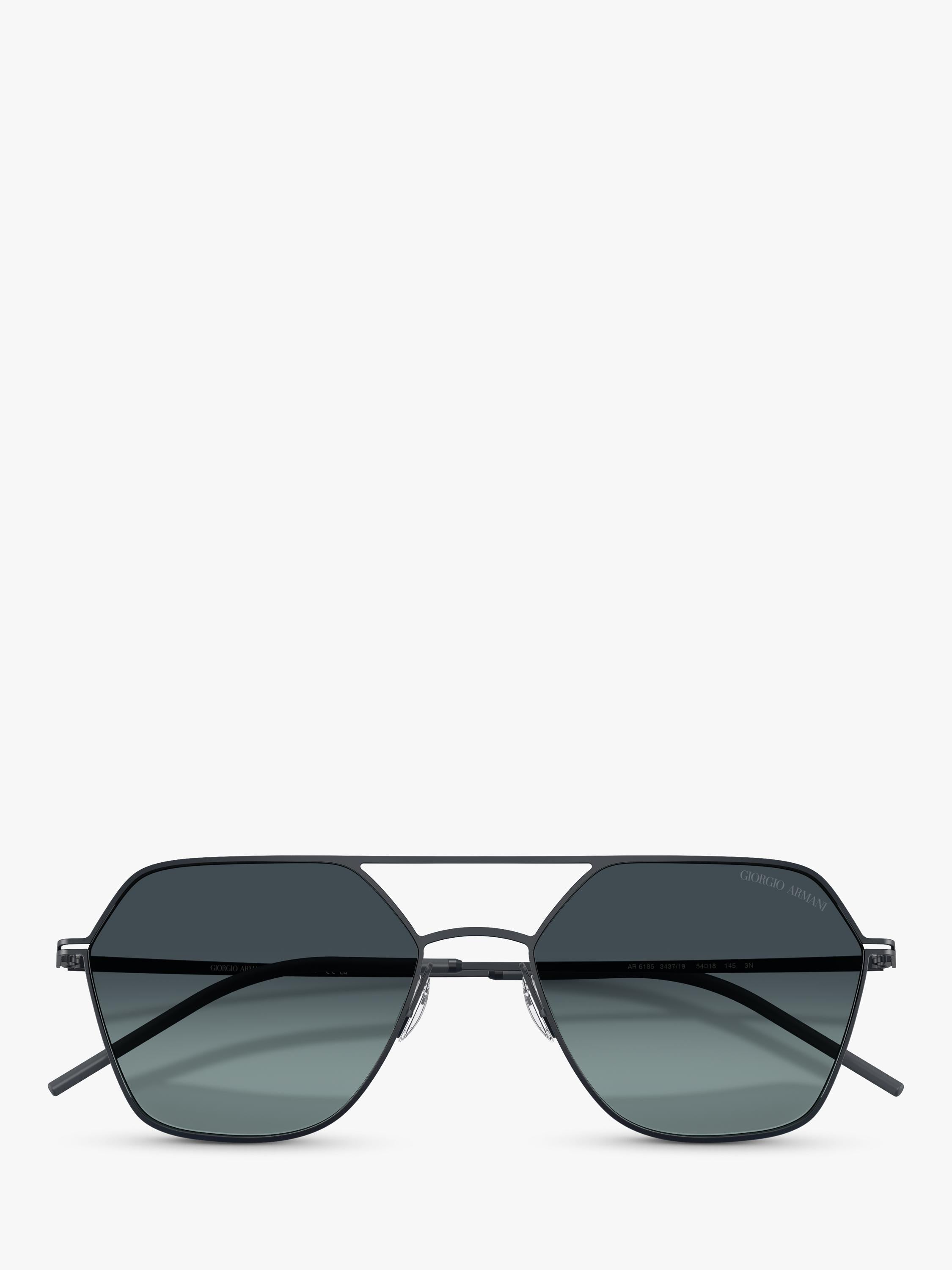 Giorgio Armani square sunglasses matte blue gradient (British brand)